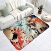 Haikyuu Anime Kitchen Mat Washable Non-Slip Living Room Sofa Chairs Area Mat Kitchen Toilet Rug