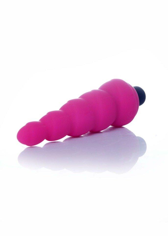 Silicone Vibrating Anal Beads - Alive Lance Plug