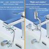 2/1Pcs 1080 Degree Swivel Stainless Steel Kitchen Faucet Extender Universal Dual Mode Bathroom Sink Accessories with Adapter