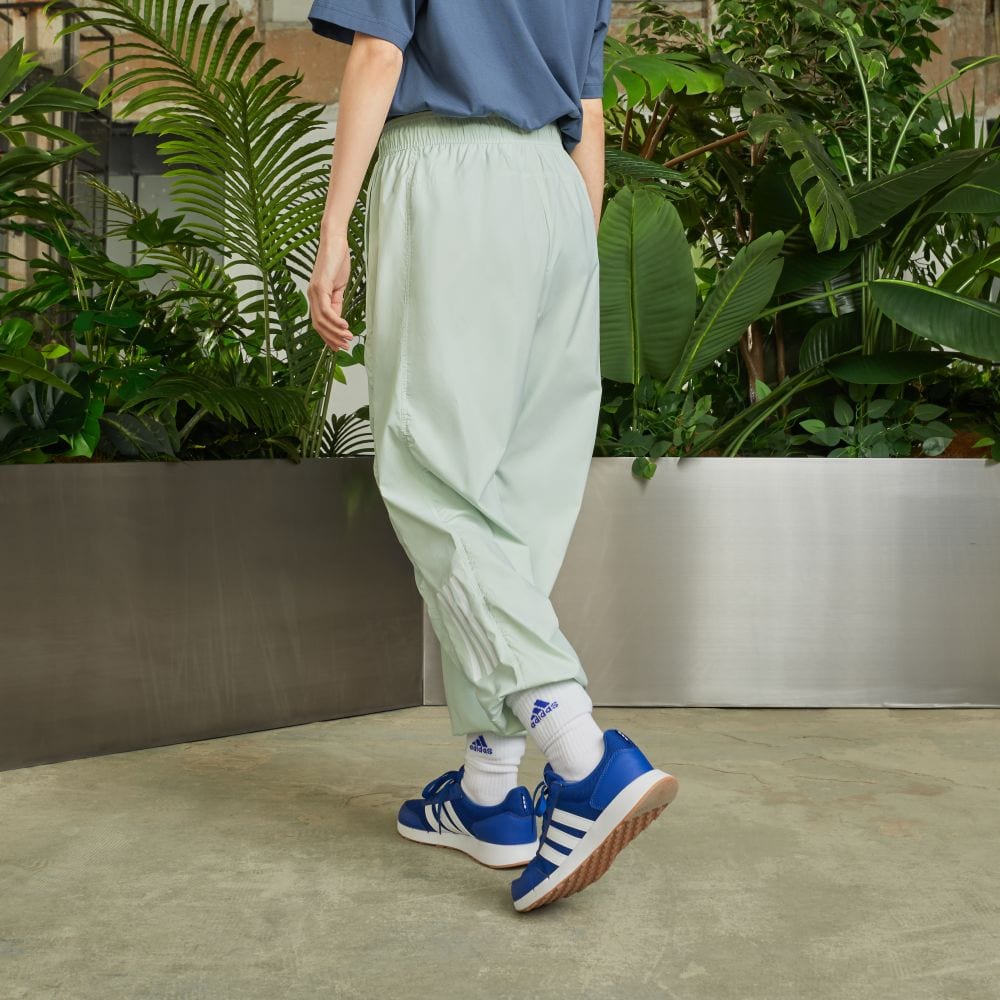 adidas СПОРТИВНЫЕ БРЮКИ Повседневные брюки Женские Льняные Зеленые JJ1297