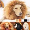 King of the Jungle Pet Transform Costume Funny Dog Lion Wig Hat Pet Lion Mane Headpiece for Dogs Celebration Dress Up
