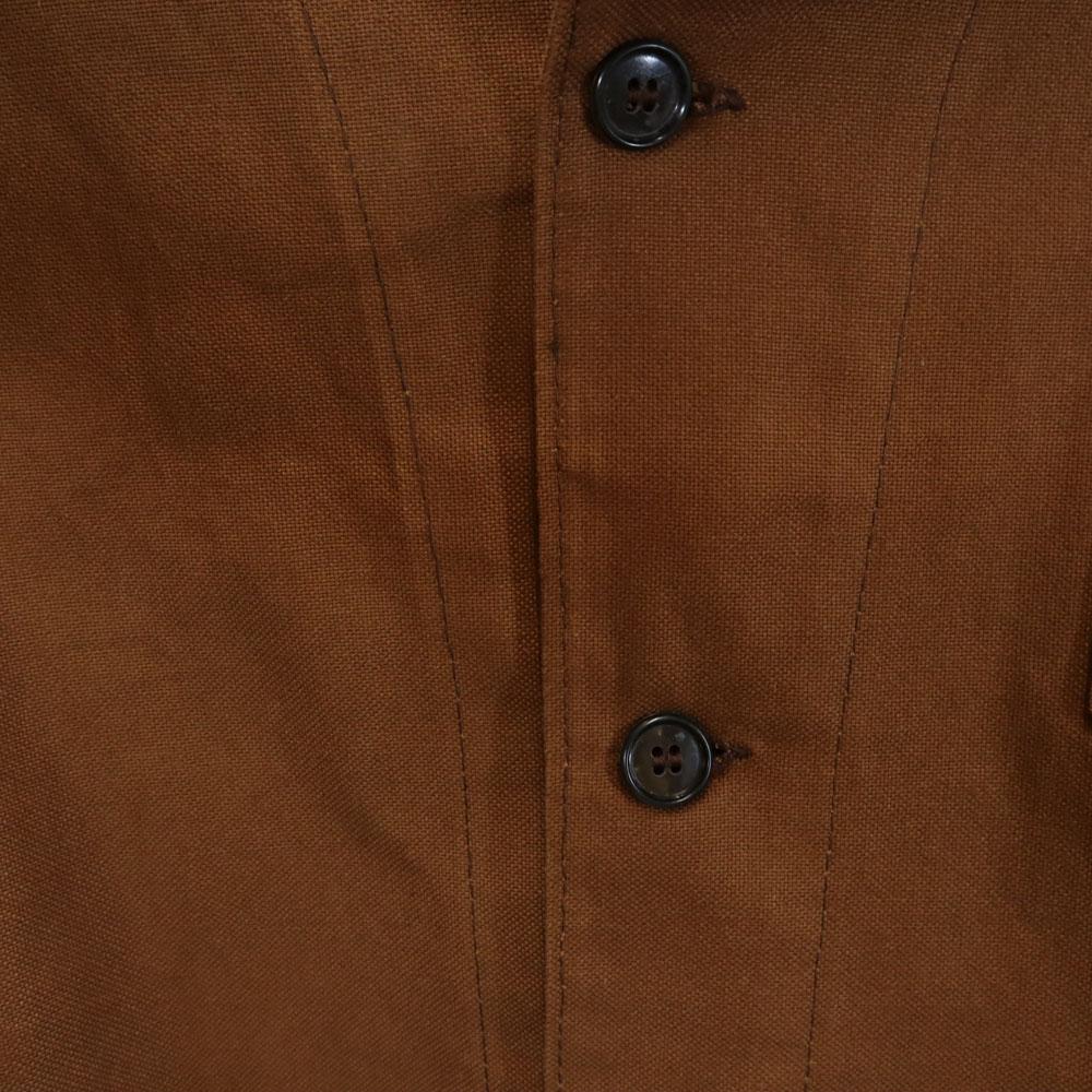 ВИНТАЖНАЯ РАБОЧАЯ КУРТКА ИТАЛЬЯНСКОЙ АРМИИ 70-х годов Евро Рабочая Заключенный 5h Коричневая Мужская Б/У