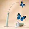 ABS Butterfly Cat Teaser Electric Rotating Automatic Cat Toy New Interactive Cat Toy  Pet Gifts