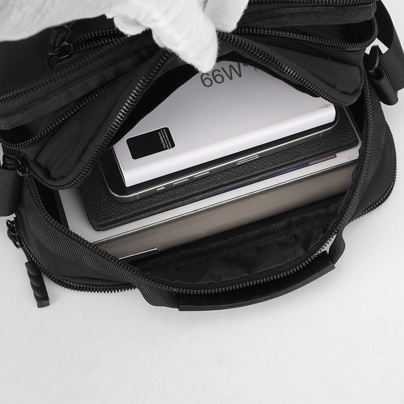 Мужская сумка через плечо, сумка через плечо, многослойная сумка Oxford