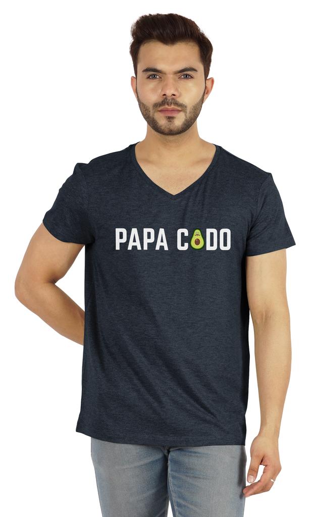 Inkmeso Мужская футболка Papa Codo с принтом для папы, забавная цитата, футболка из хлопкового джерси