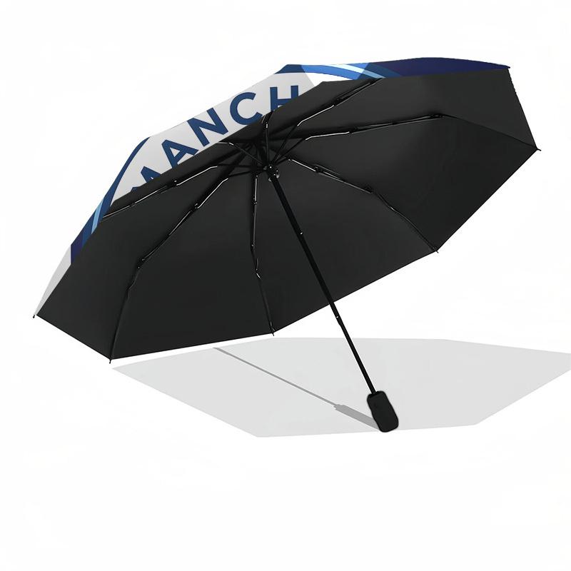 , Badge Automatic Opening and Closing, 8 rib Structure Portable Umbrella, Suitable for Men and Women in All Seasons Perfect Gift for Holida