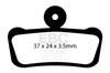 Cfa633Hh - Klocki Hamulcowe Rowerowe (Spiekane) Ebc Brakes