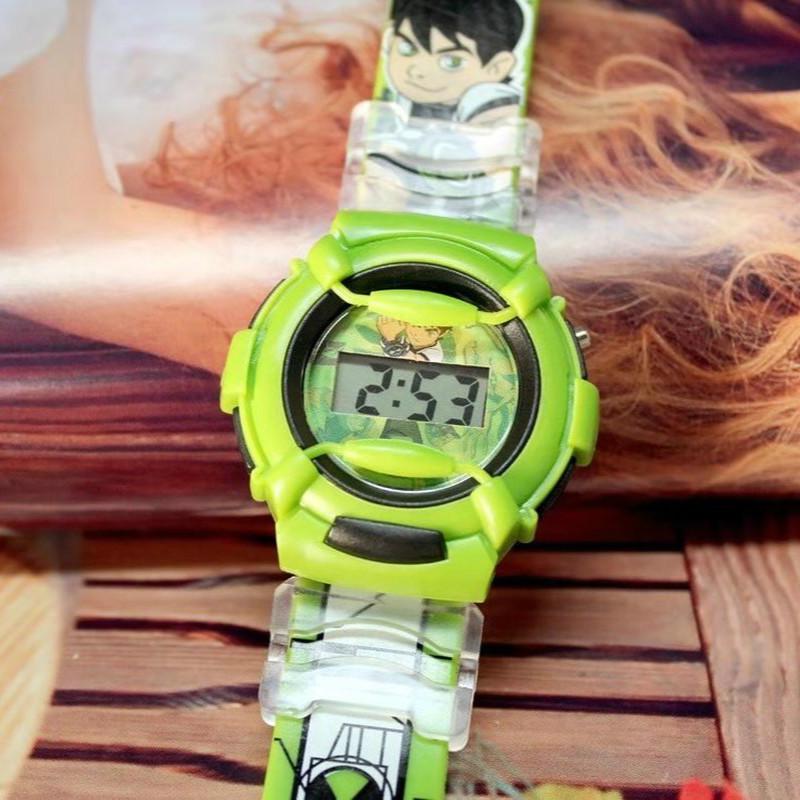 Досуг пентиум силикон милый красивый мультяшные часы детские электронные часы