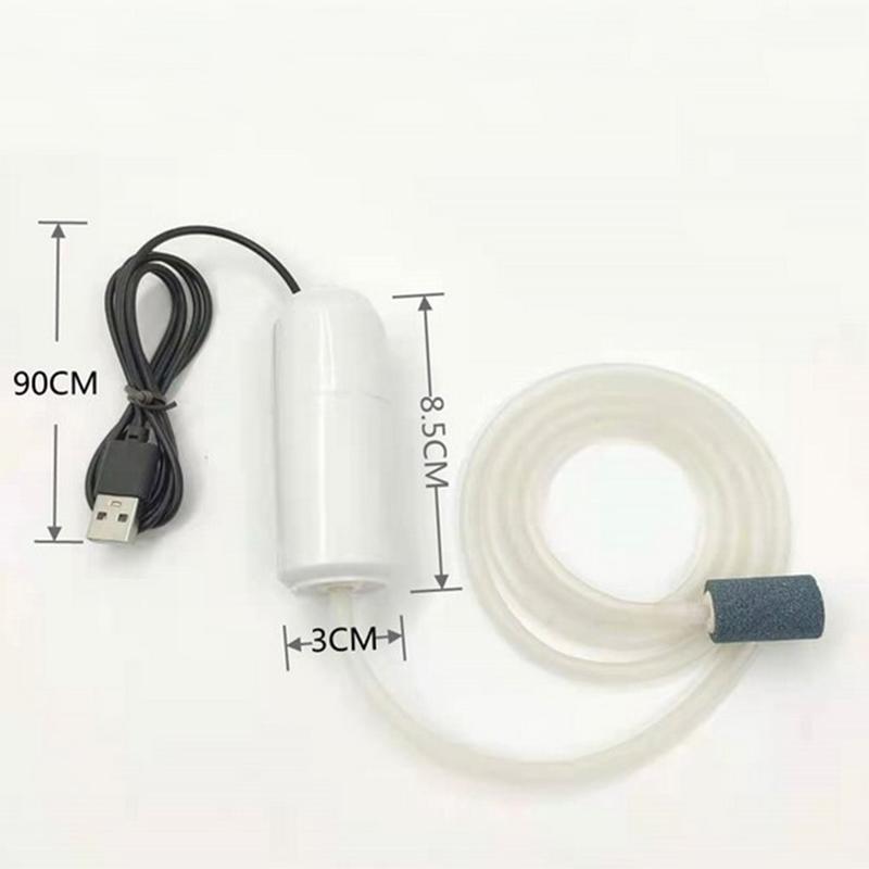 Аэрационный насос Usb Портативный аквариум Принадлежности для аквариума