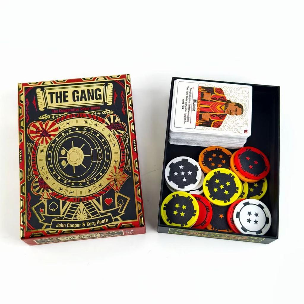Настольная игра "Банда" 2-6 игроков Семейная/Вечеринка Забавная настольная игра Развлечение для друзей Стратегическая игра