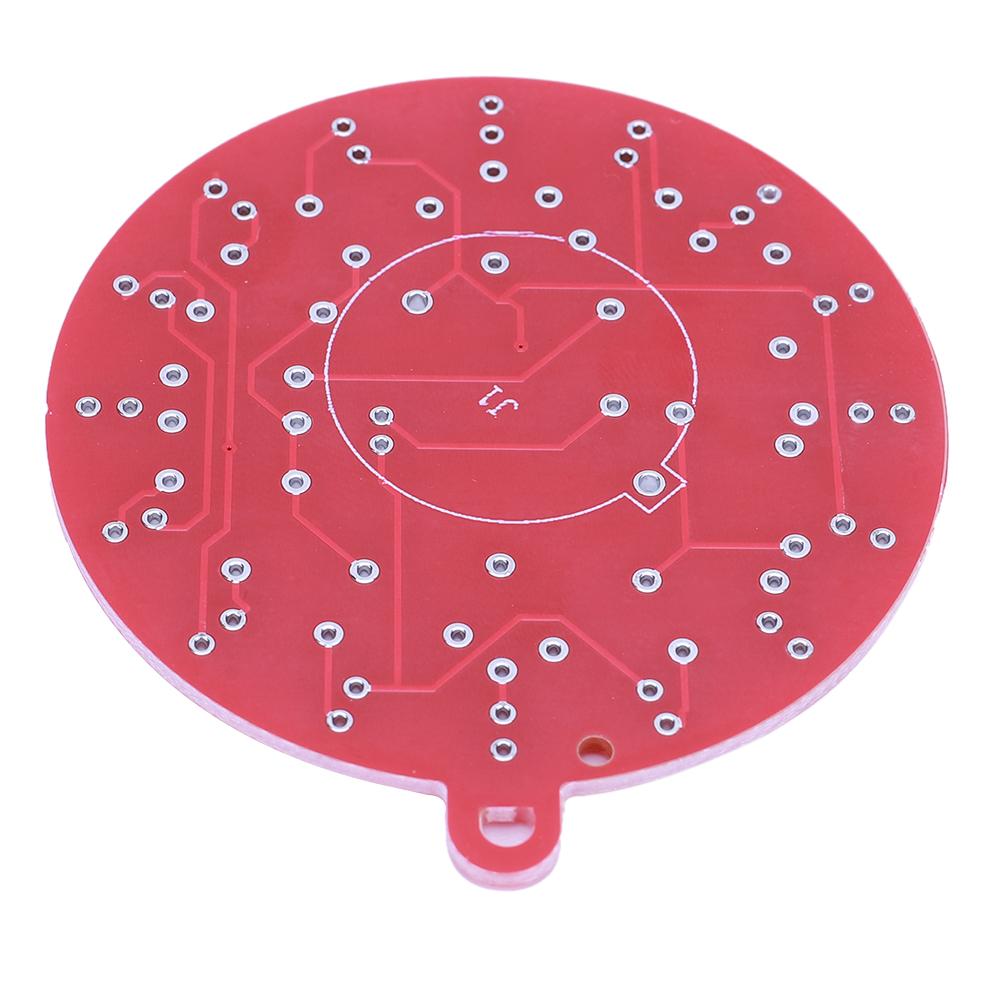 NE555 PCB Crcuit Ornaments Soldering Kit PCB Soldering DIY Kit Christmas Tree Soldering Kit for STEM Educational Valentine Day