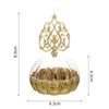 Handheld Gold Hollow Box European Style Packaging Gift Box Candy Container Box  Wedding Table