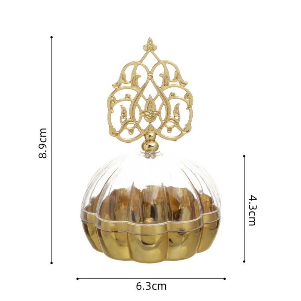 Handheld Gold Hollow Box European Style Packaging Gift Box Candy Container Box  Wedding Table