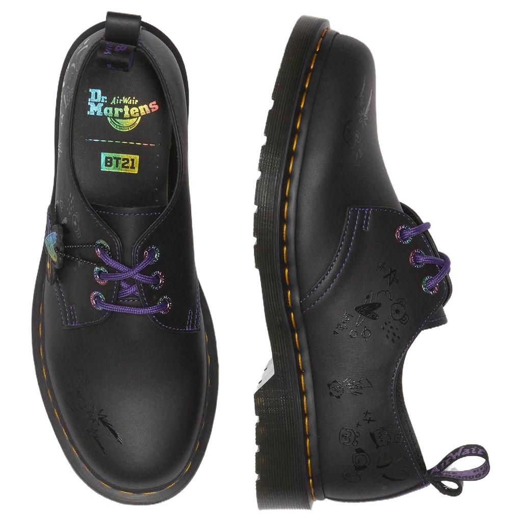 BT21 x Dr. Martens 1461 Черные мужские кроссовки 32179001