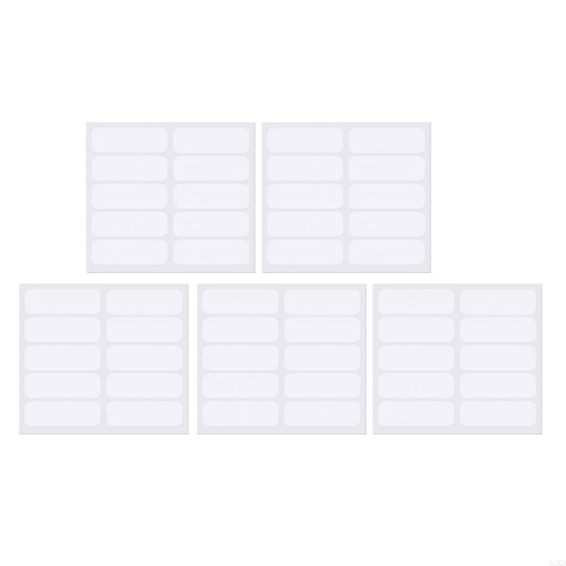 62KD Writes On Clothing Labels Secure Adhesive No-Iron Clothing Labels, Laundry Safe