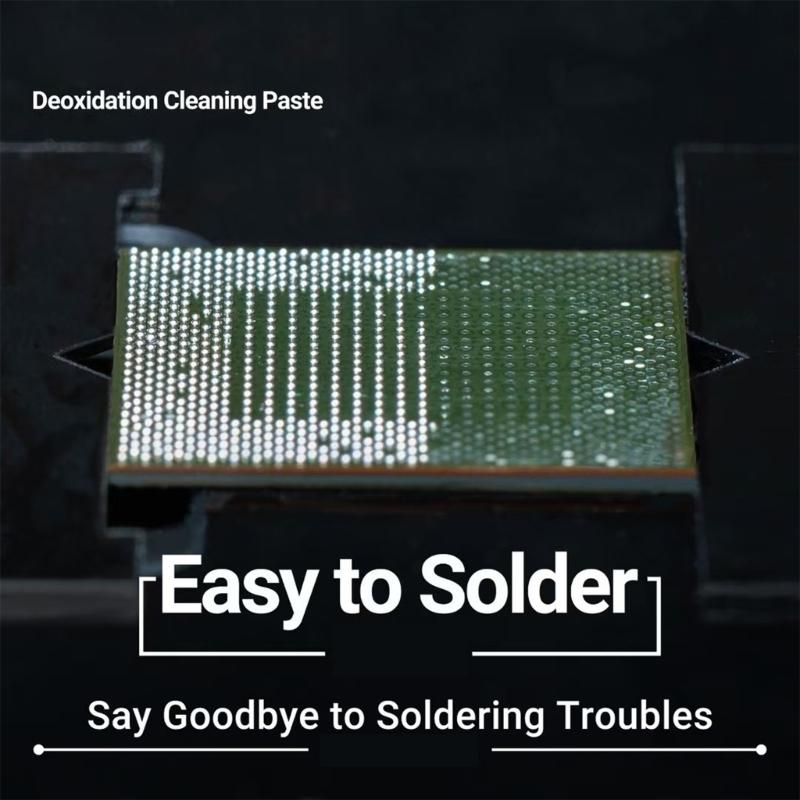 Окислительный Растворяющий Очищающий Гель Для Профессионального Восстановления Электроники Подготавливает Металлические Поверхности Для Надежного Результата Сварки