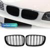 Для BMW E81 E87 E82 E88 128I 130I 135I Пара Автомобильных Передних Бамперов Решетка Радиатора "Ноздри" Стиль Diamond Meteor