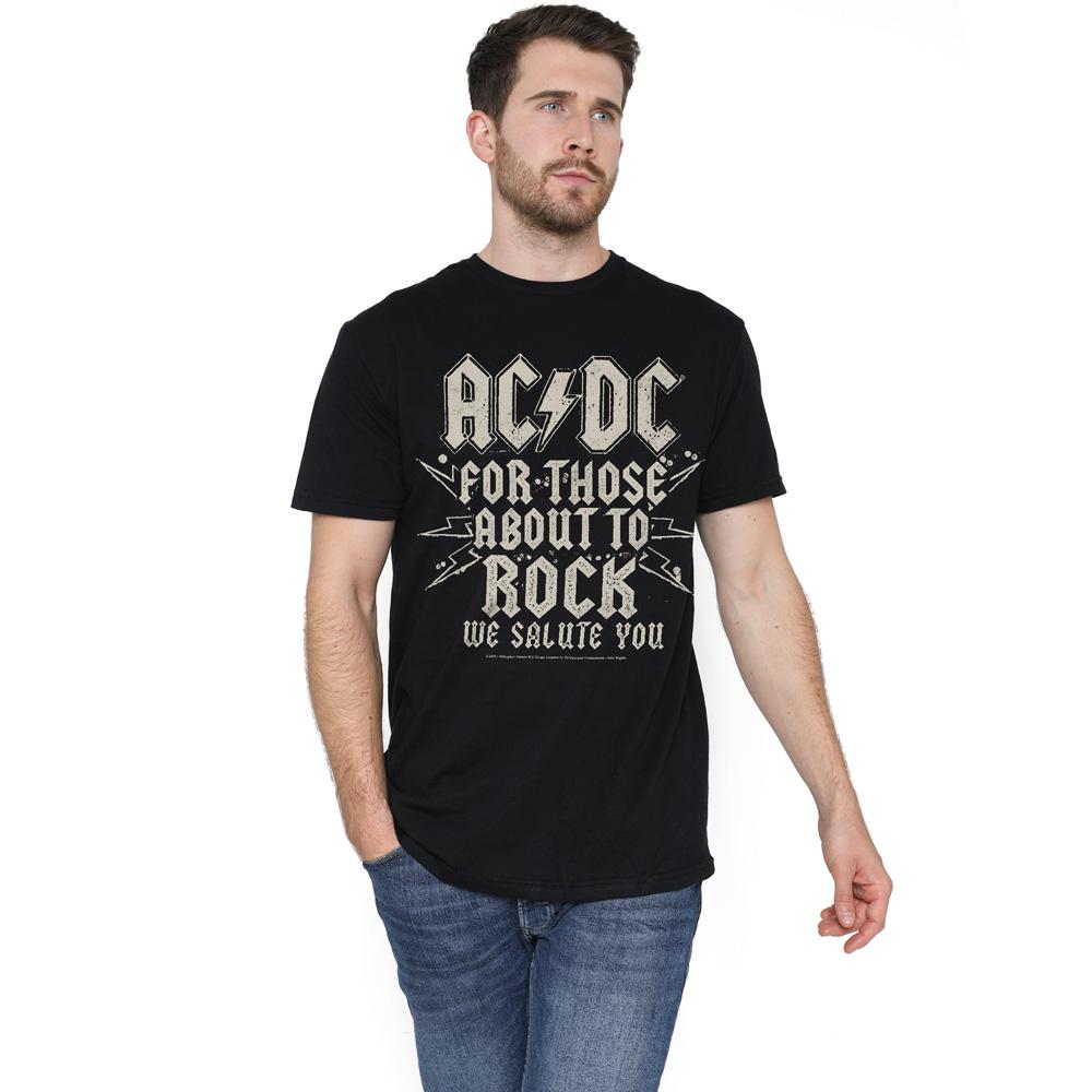 AC/DC Mens Salute T-Shirt