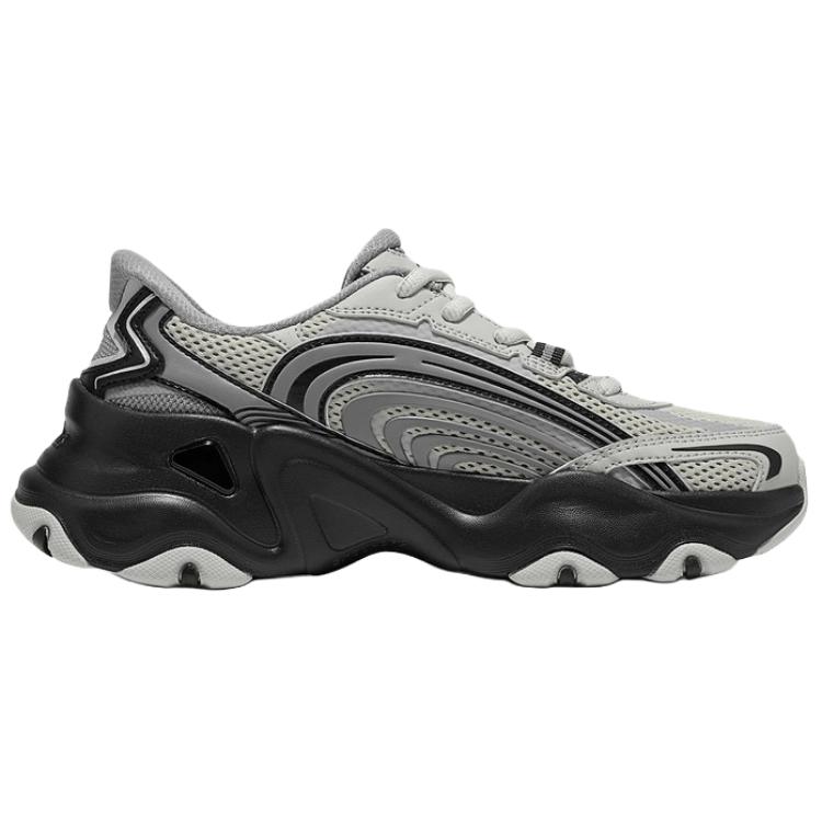 Skechers Panda 5.0 Удобные Прочные Низкие Папины Кроссовки Женские Кроссовки Серый Черный 150529-GYBK