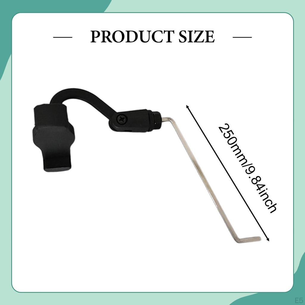 Alto Saxophone Phone Holder Marching Lyre for Sax Rotatatable Music Clip