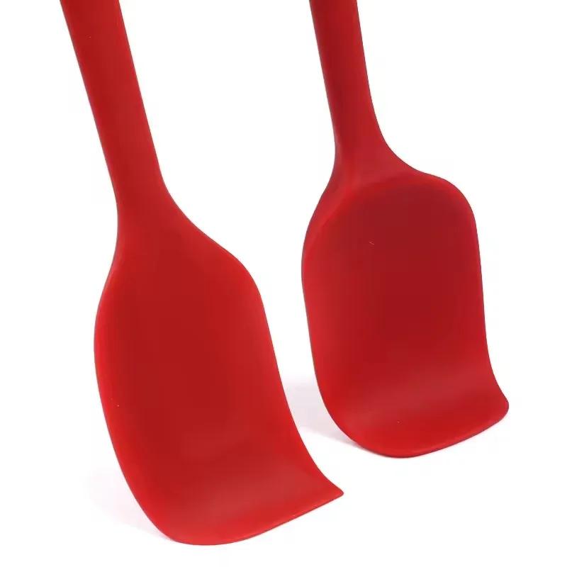 Silicone Spatula Set Non-Stick Heat-Resistant Turners Spatulas Essential for Cooking Baking Mixing Premium Kitchen Baking Tool