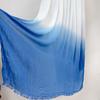 Imitation Blue Dye Gradual Change Increase Zen Dance Scarf Soft Big Shawl Zen Dance Accessories Spring And Summer