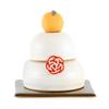 Новогоднее украшение Shujishi Made in Japan Новогоднее украшение Вход Kagami Mochi Mashiko Ware Mashiko Ware Kagami Mochi MSK-KGM-02