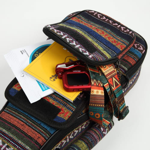 GONKISS Ethnic-Style Ukulele Case/Soft Case (Soprano)