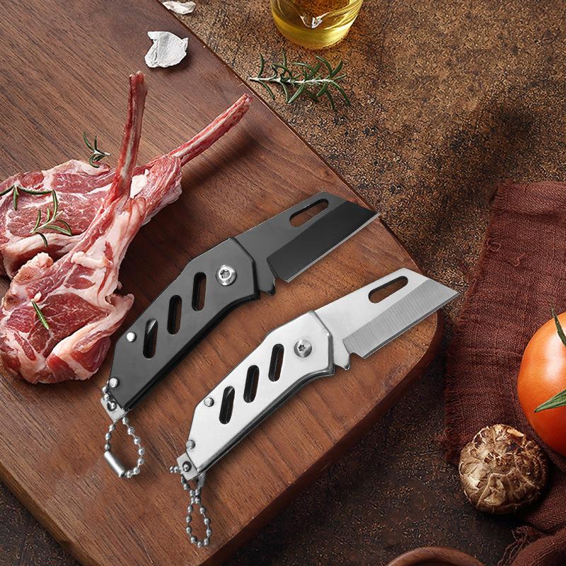 2024 Kitchen Knife Kitchen Knife Kitchen Knife  Useful Tool Small Knife, Keychain, Outdoor Mini Exquisite Knife, Portable Fruit Peeling Knife