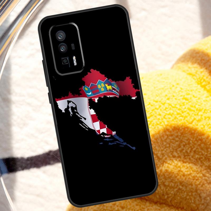 Croatia Flag Case For POCO X6 Pro M6 X5 X3 M5s F3 F5 Xiaomi 14 Ultra 13 12 Lite 11T 12T 13T Pro Cover