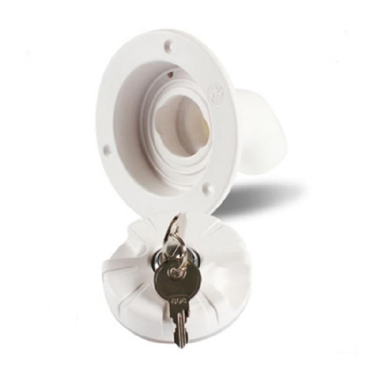 RV for Fresh Water Locking Cap with Inlet Gravity Filling for Hatch for Camping