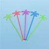 50 шт. палочек для коктейлей Coconut Tree Swizzle Sticks для размешивания напитков, кофе, мадлера, пудры