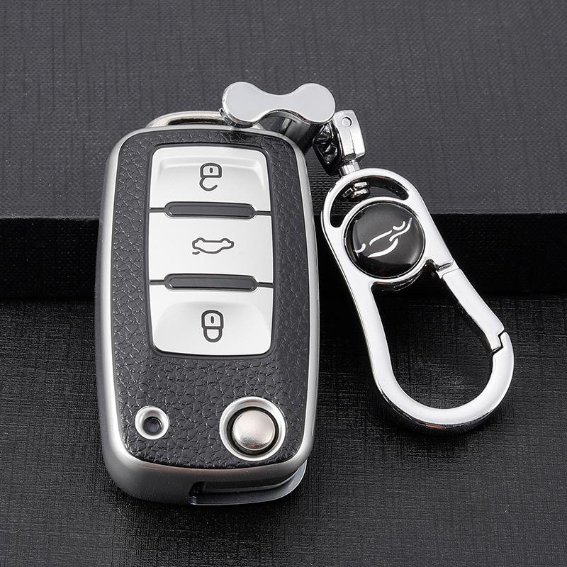 Škoda Octavia Key Cover Jinrui Speed Rapid Spaceback Kodiaq Karoq Rapid Buckle Car Key Case Shell