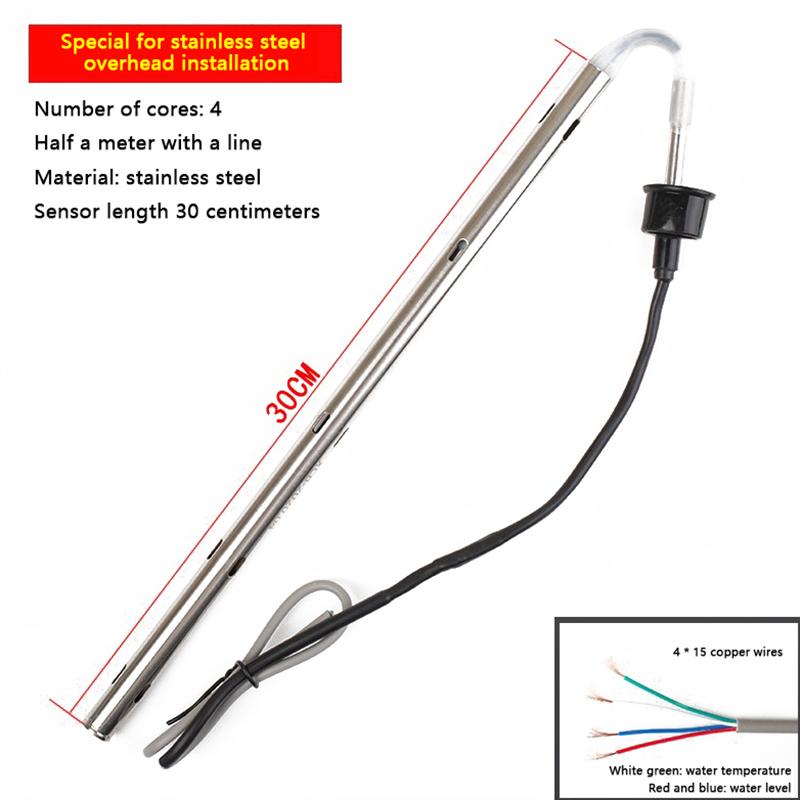 Подходит для солнечного водонагревателя, резервуар для воды, универсальный 2/4 провода, датчик температуры воды, датчик уровня воды, солнечный датчик Sus Tube