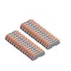 26pcs Lever Wire Connector For Quick Connection 28-12 AWG 1-to-1 In-line Wire Connector Compact Splice Insulated Terminal