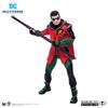 DC Multiverse DC Comics Gotham Knights Robin 7-дюймовая фигурка красного цвета, примерно 18 см в высоту 15377 #111