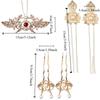1 Set Chinese Style Tang Dynasty Hairpin Pearl Flower Hair Comb  Cheongsam Accessories
