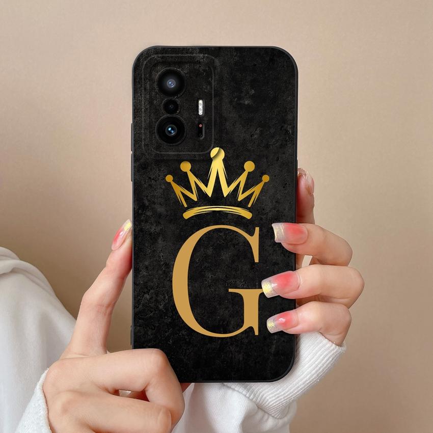 Чехол для Xiaomi Mi 11T 11X 11 10T Pro Lite 6X Модный художественный чехол для телефона с буквенным принтом Защита камеры Матовый силиконовый Нескользящий чехол для Xiaomi Бампер