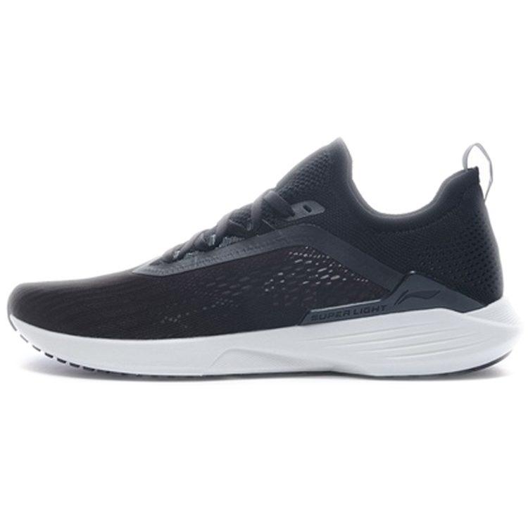 Li Ning Super Light 17 Нескользящие, Износостойкие, Легкие Низкие Беговые Кроссовки Мужские Стандартные Черные ARBQ003-3
