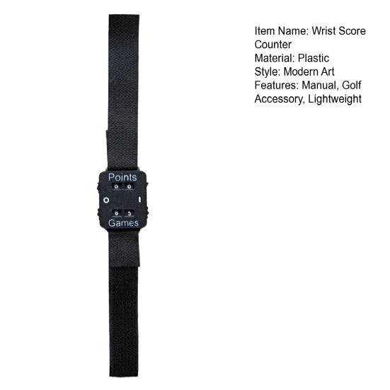 1/2 шт. Счетчик очков на запястье для гольфа Мужчины Женщины Ручной счетчик ударов в гольф Часы Легкий инструмент для отслеживания ударов Аксессуар для гольфа