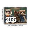 2026 Kittens Cats Calendar Wall Monthly Planner Family Home Organiser