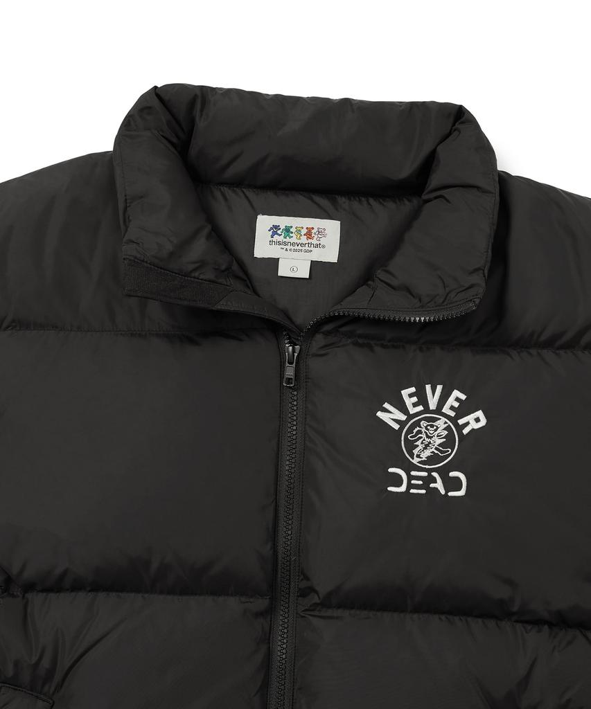 Thisisneverthat Gd Puffer Down Jacket Off Black