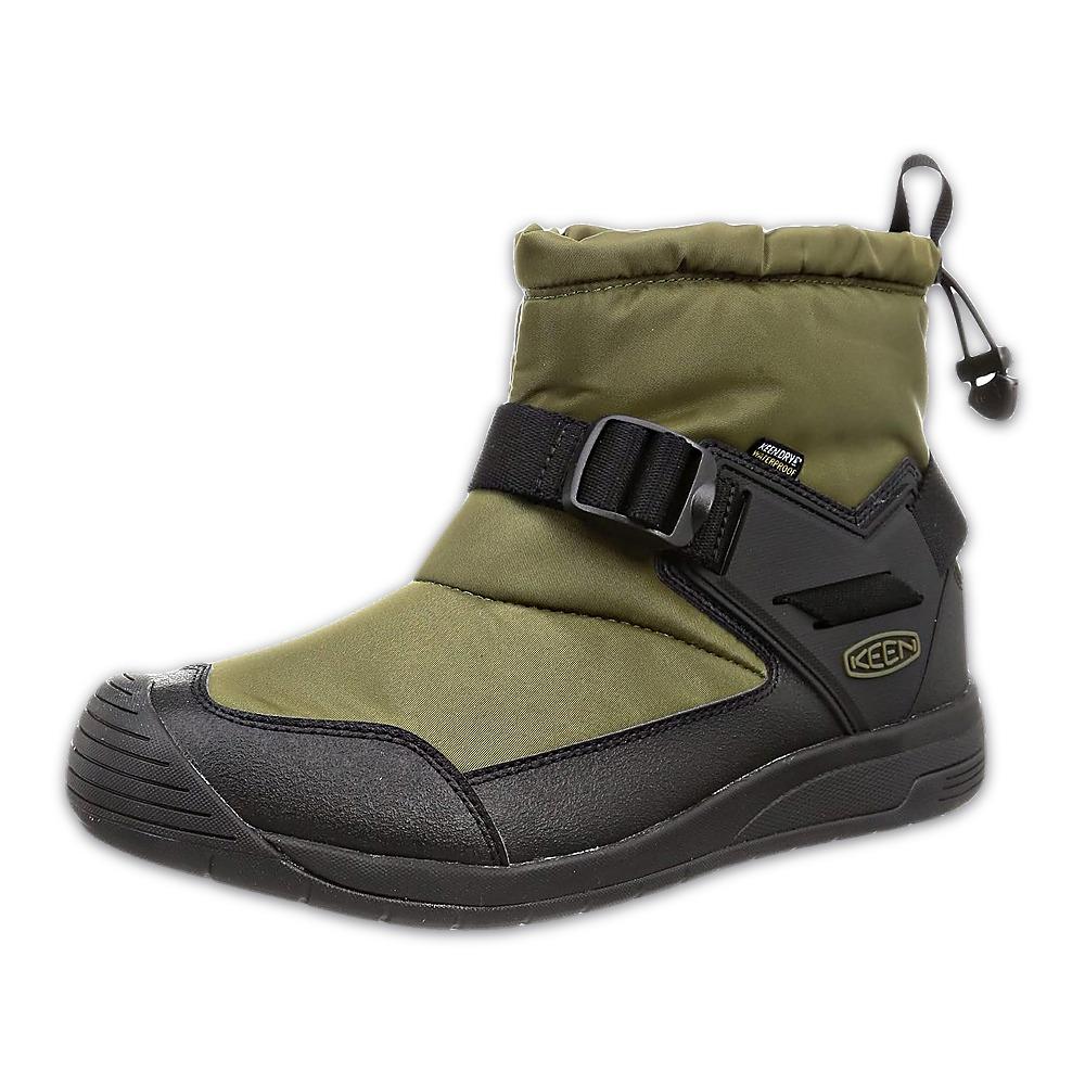 KEEN HOODROMEO WP Men's Waterproof Snow Boots 1025473 1025475 Insulated Slip-on Strap Bungee Lace