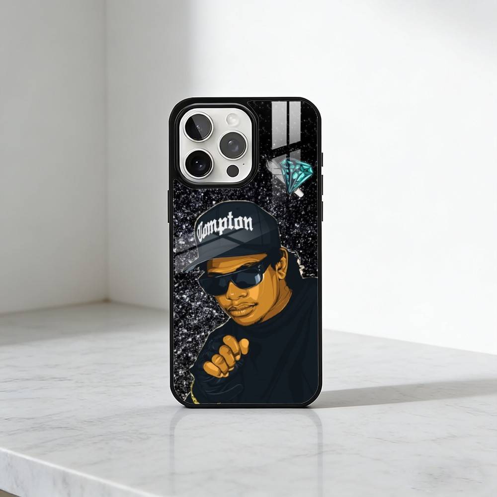 Чехол для телефона N-W-E Eazy-E для iPhone 17, 16, 15, 14, 13 Plus, Pro Max Магнитный для Magsafe Беспроводной зарядки