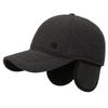 For All Occasions Multi Use All Purpose Fresh Latest Brand New Auturnn Thick Warm Men Winter Baseball Cap With Ear Flaps, Ideal Choice For Gifts