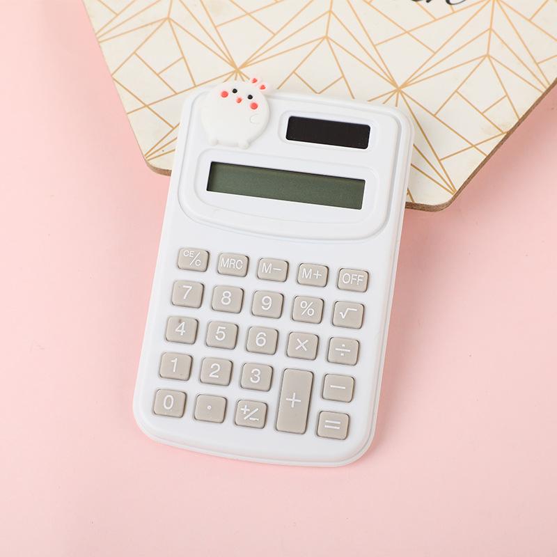 Mini Cartoon Portable Math Calculator For Primary School Students