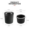 Hot 2025 For AMG W124 2025 For Benz AMG Car Cigarette Ashtray Cup With Lid With LED Light Portable For Mercedes Benz A180 A200 A