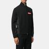 Moncler Мужская легкая куртка с длинным рукавом и передней молнией Черная 9422100A9041999