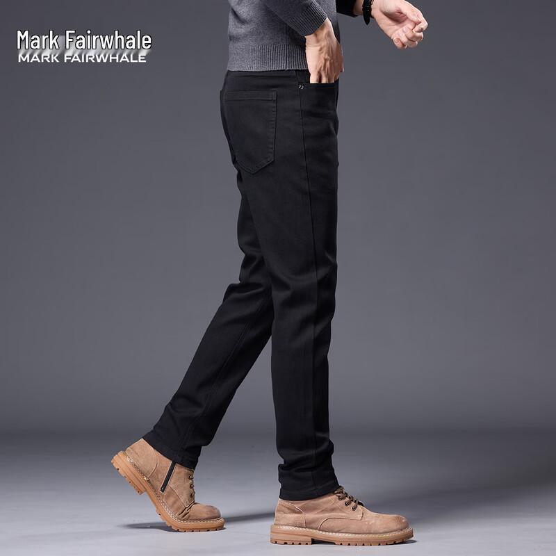 Мужские джинсы Mark Fairwhale прямого кроя, выстиранные, стрейч-деним