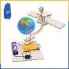 STEAM Space Satellite Model: Educational Toy for Elementary Science and Technology Experiments